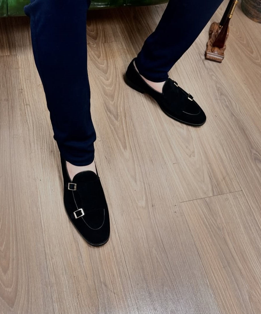 Men's British Style Suede Loafers