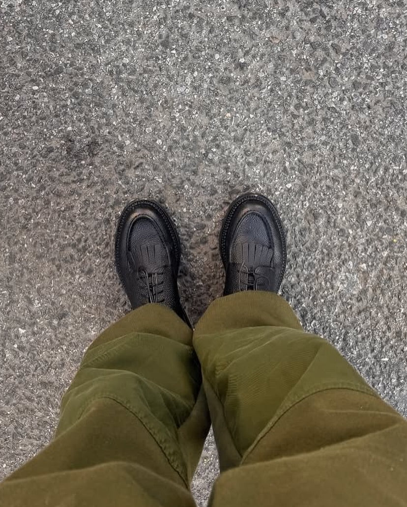 Handmade Leather Tassel Kangaroo Shoes