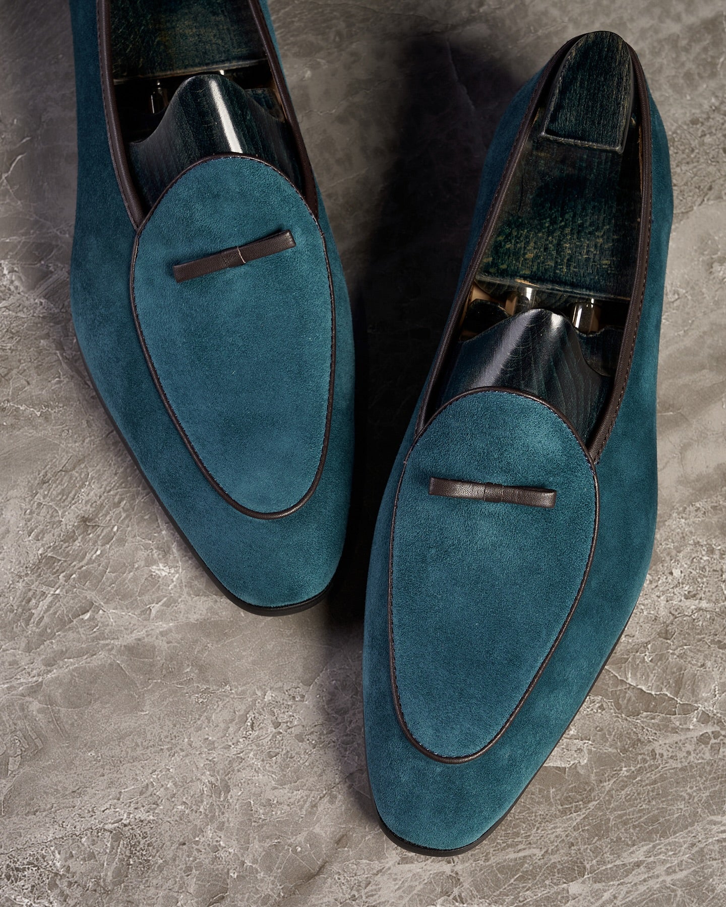 Suede Plain Loafers