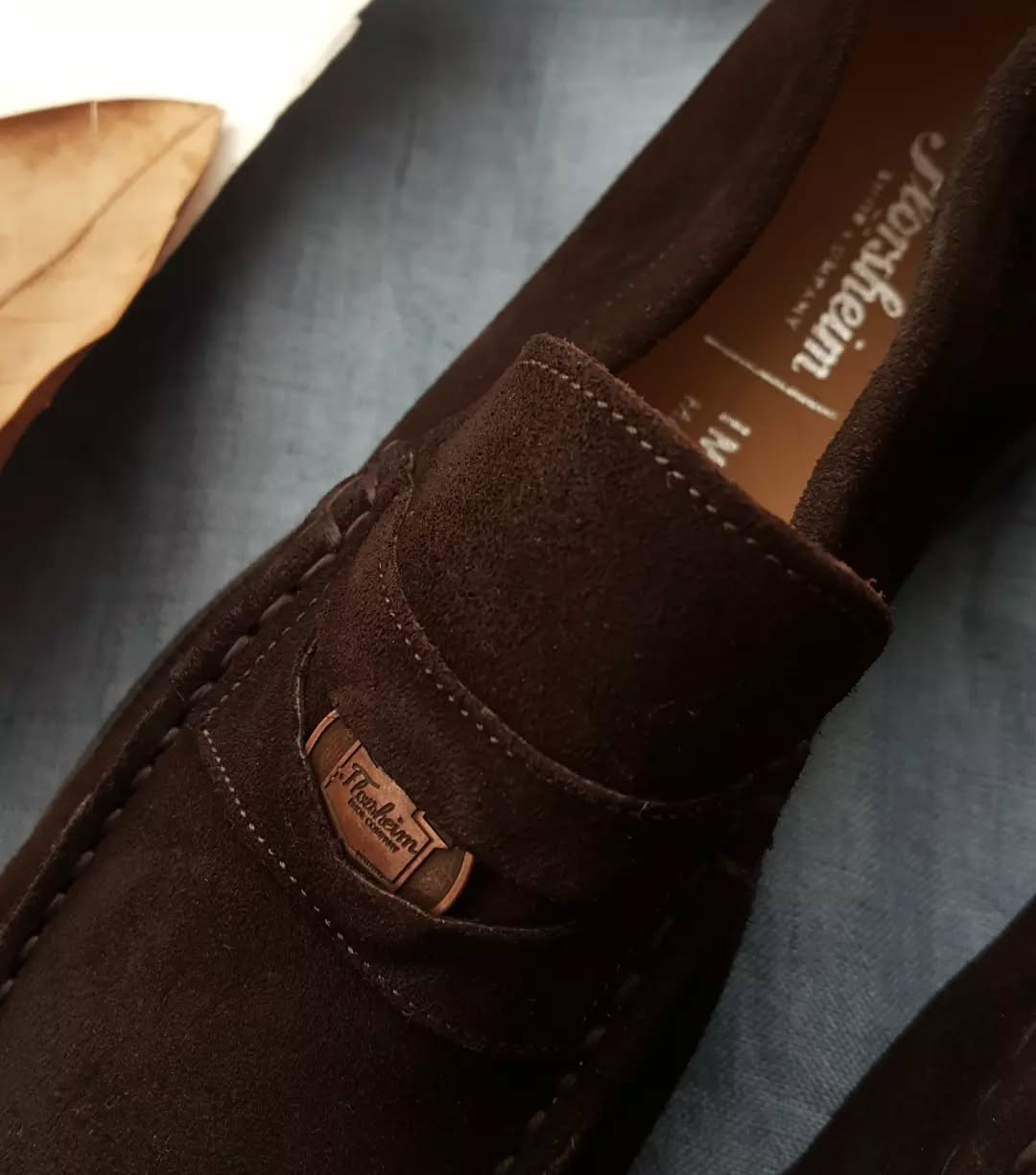 Men's Handmade Suede Loafers