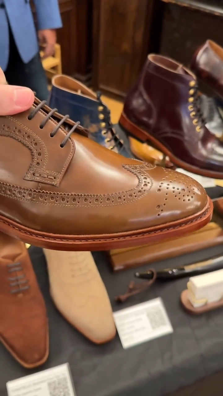 Vintage Carved Khaki Baroque