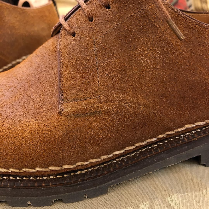 Handcrafted Luxury Suede Derby