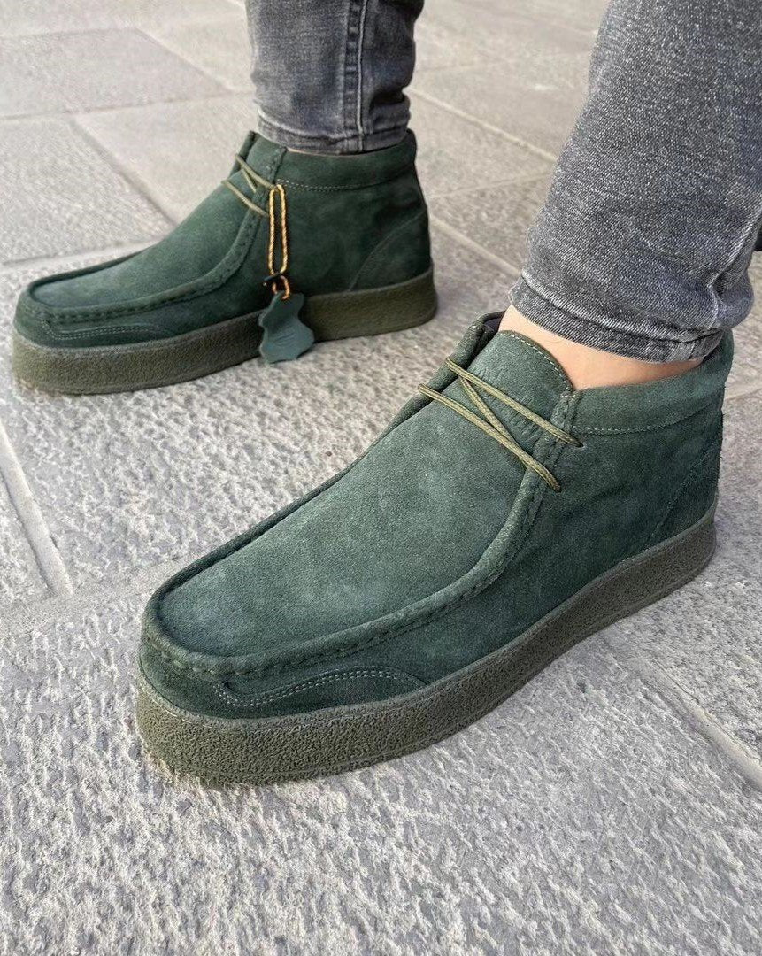 Suede Thermal Desert Boots