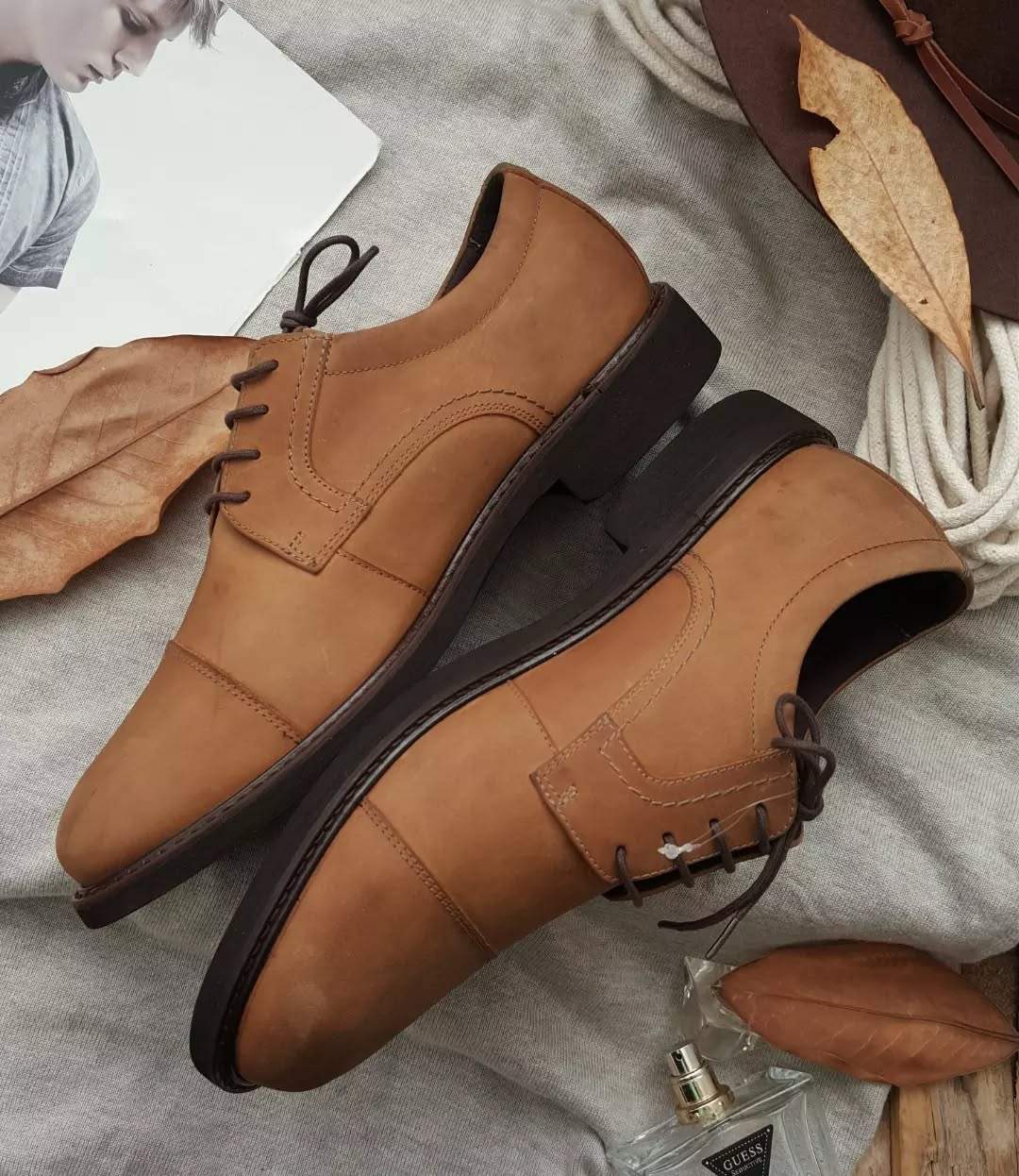 Classic Handmade Lace-up Oxfords