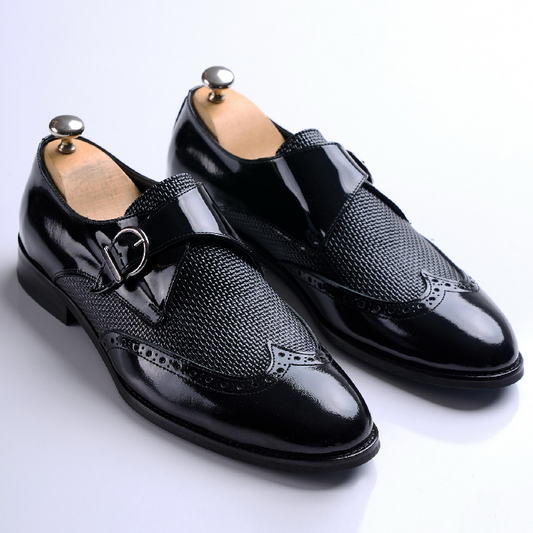 Men's Classic Carved Single Monks