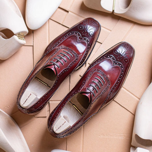 Long Wing Full Brogued Oxford