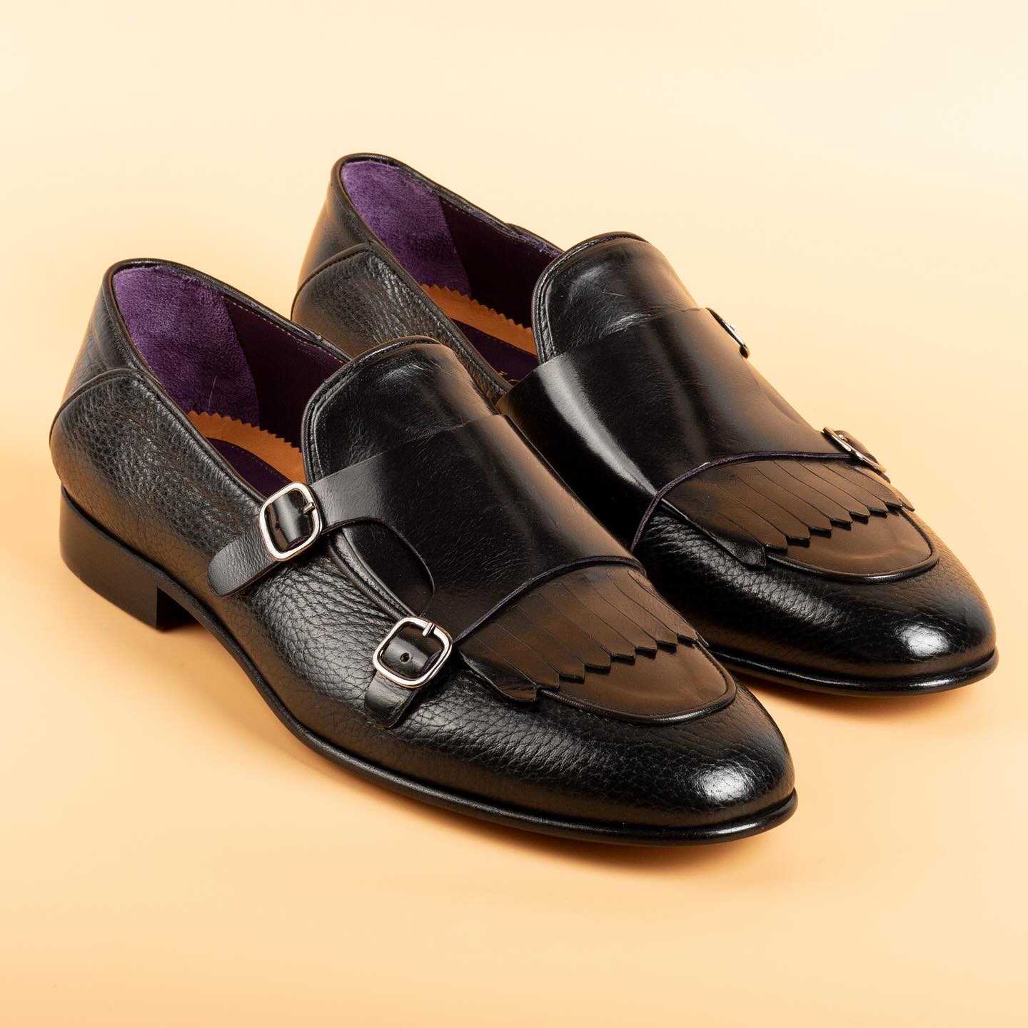 Trivor Double Buckle Loafers