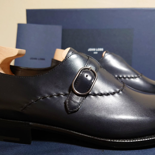 Handmade Design Buckle Mengke Shoes