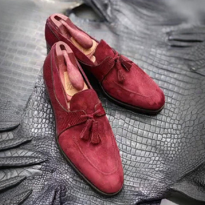 Handmade Luxury Suede Loafers
