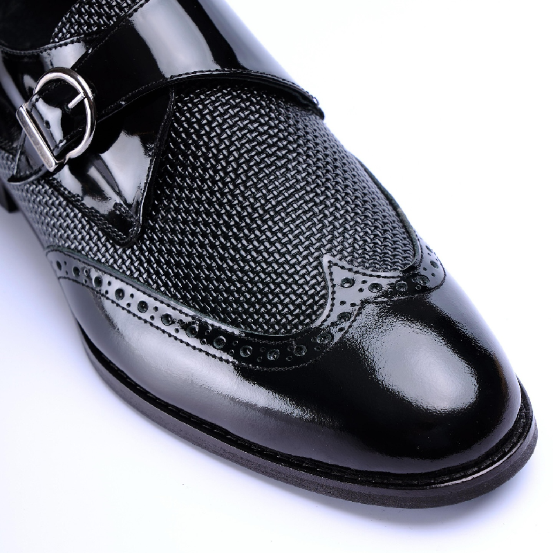 Men's Classic Carved Single Monks