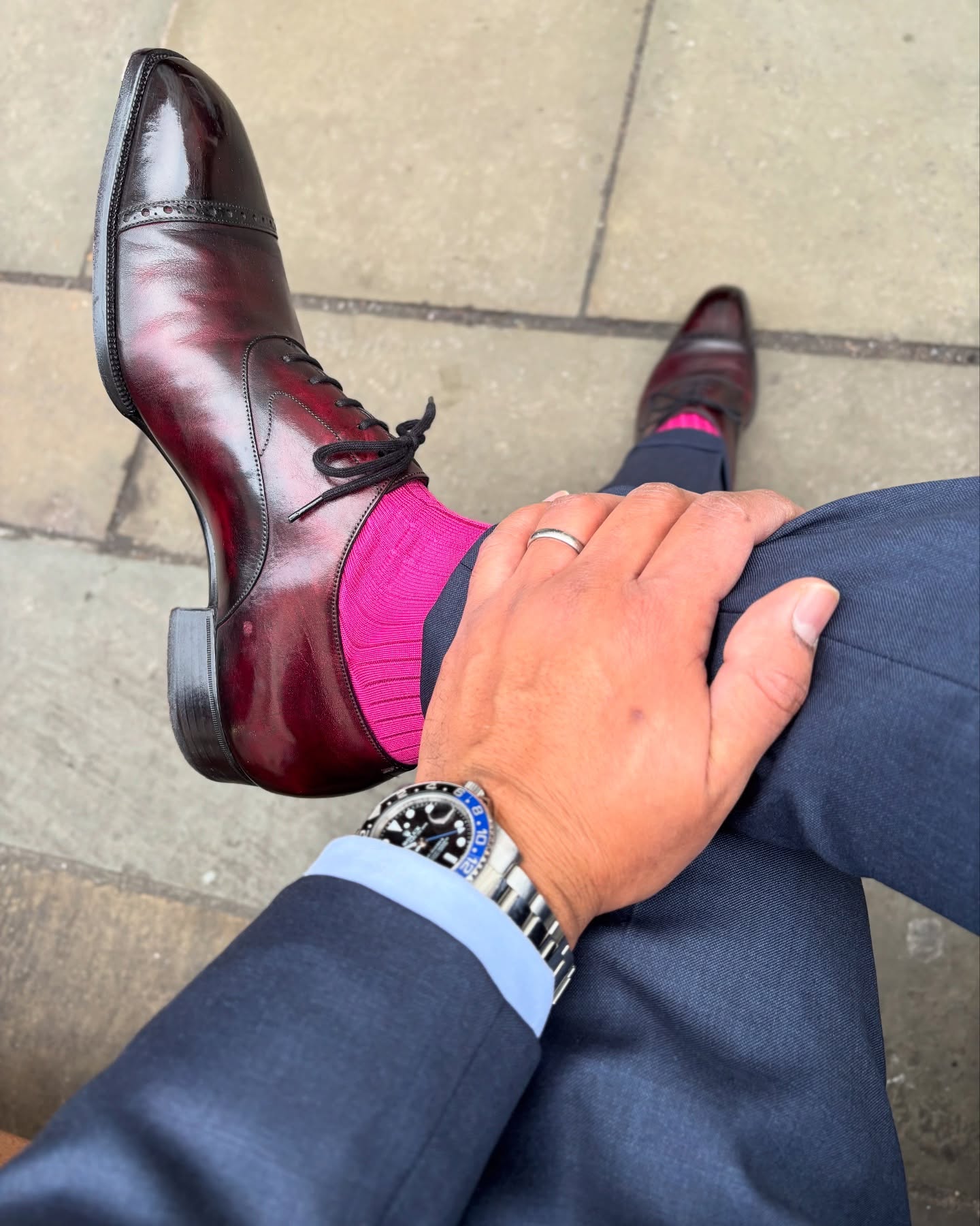 Classic Men's Leather Lace-Up Oxfords