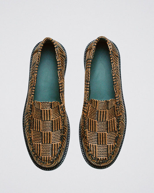 Hand-Woven Bohemian Loafers