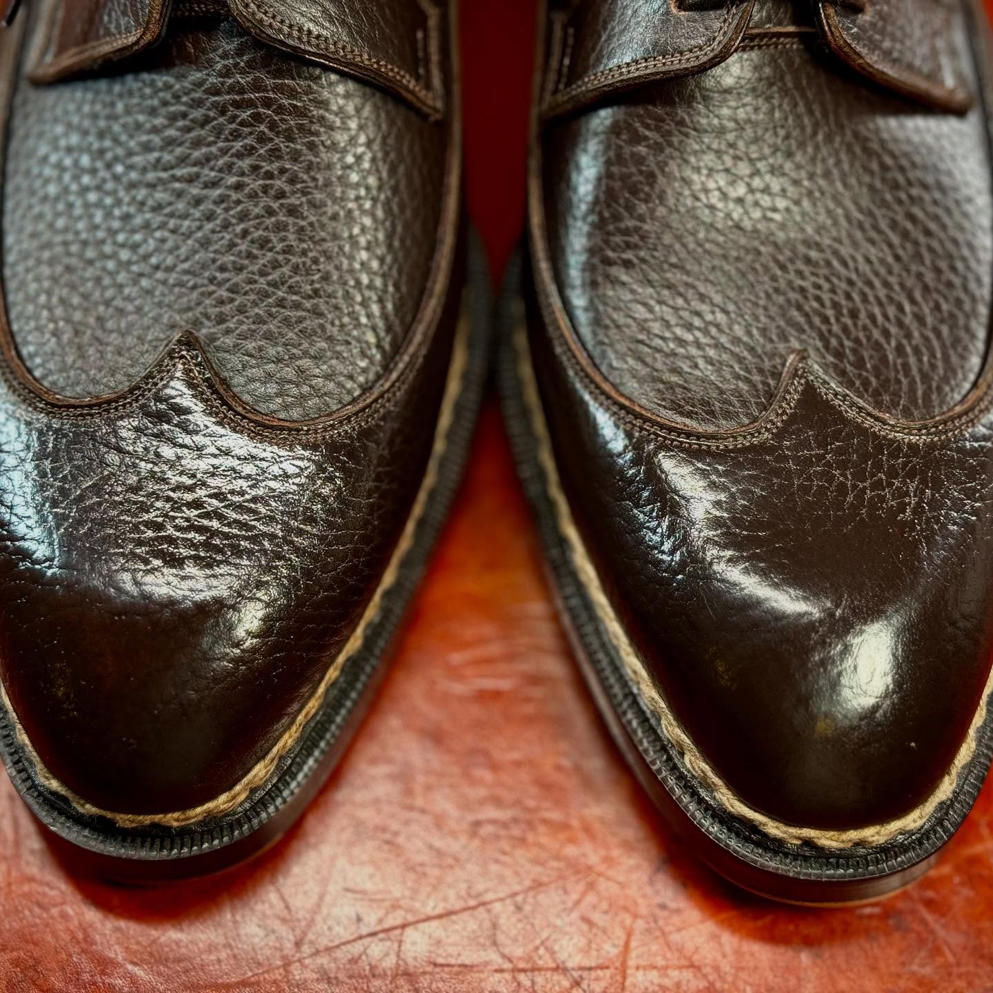 Men's Italian Norwegian Stitched Leather Shoes