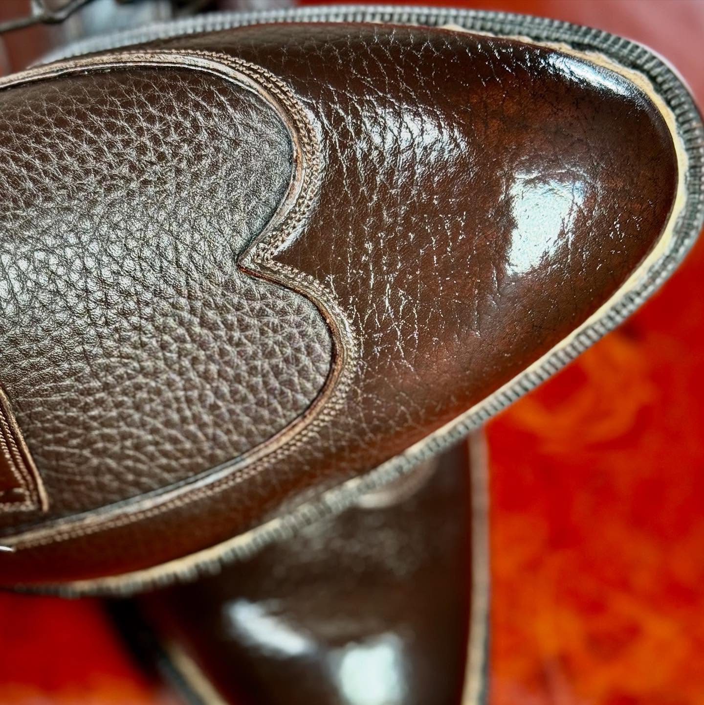 Men's Italian Norwegian Stitched Leather Shoes