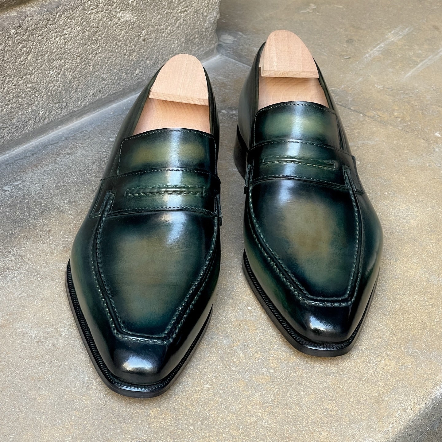 Men's Handmade Classic Leather Loafers
