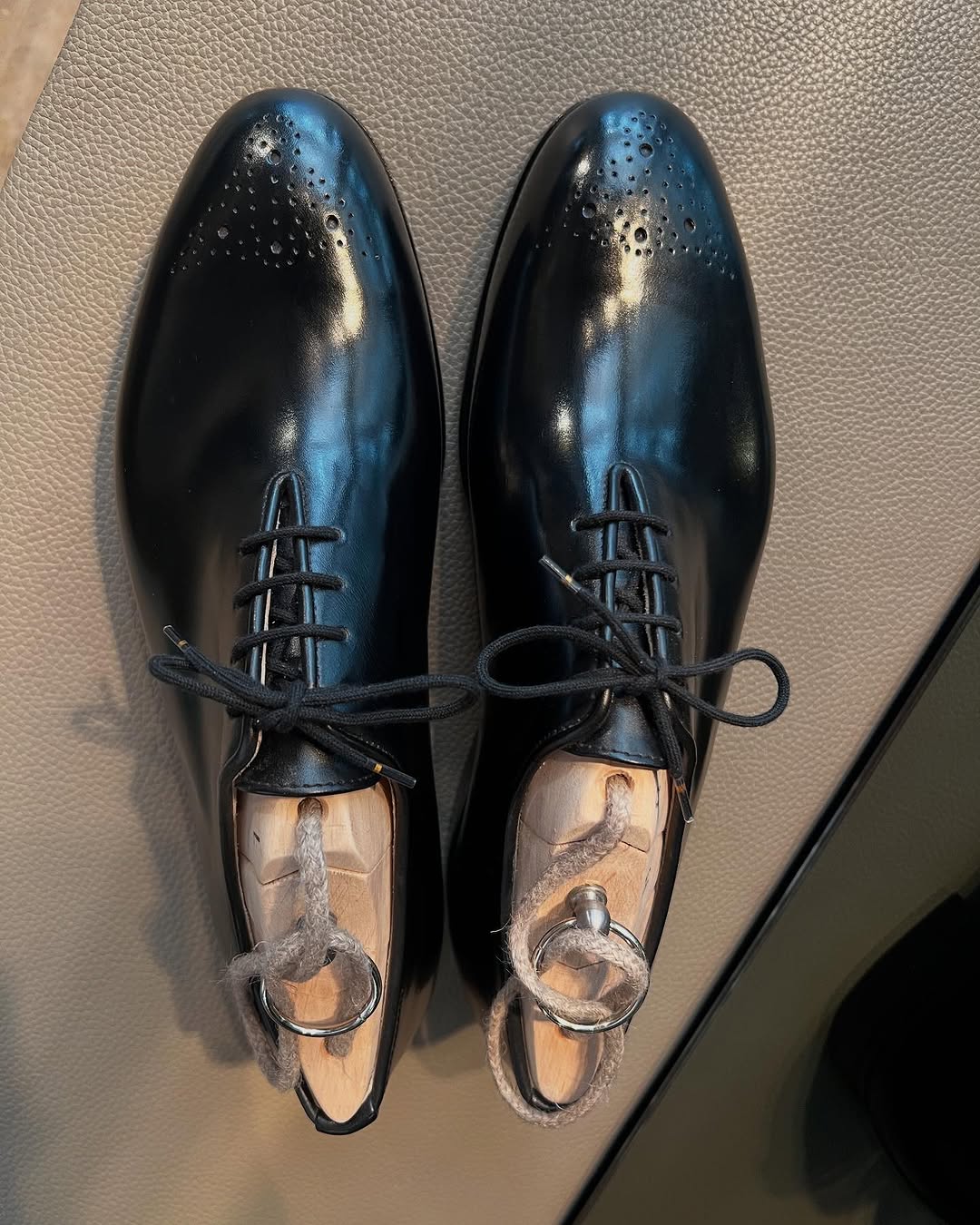 Handmade Brogues Carved Oxford Shoes