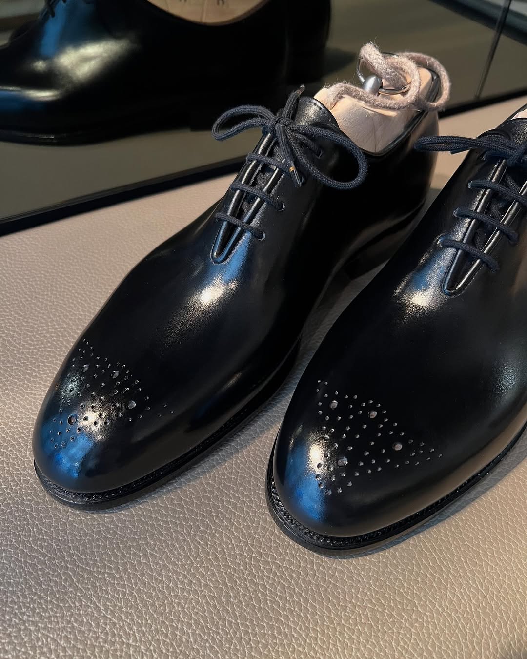 Handmade Brogues Carved Oxford Shoes