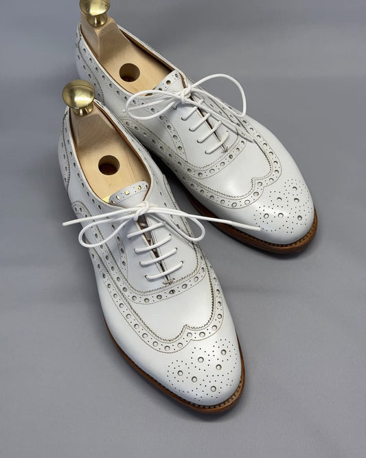 Men's Hand-carved Brogue Shoes
