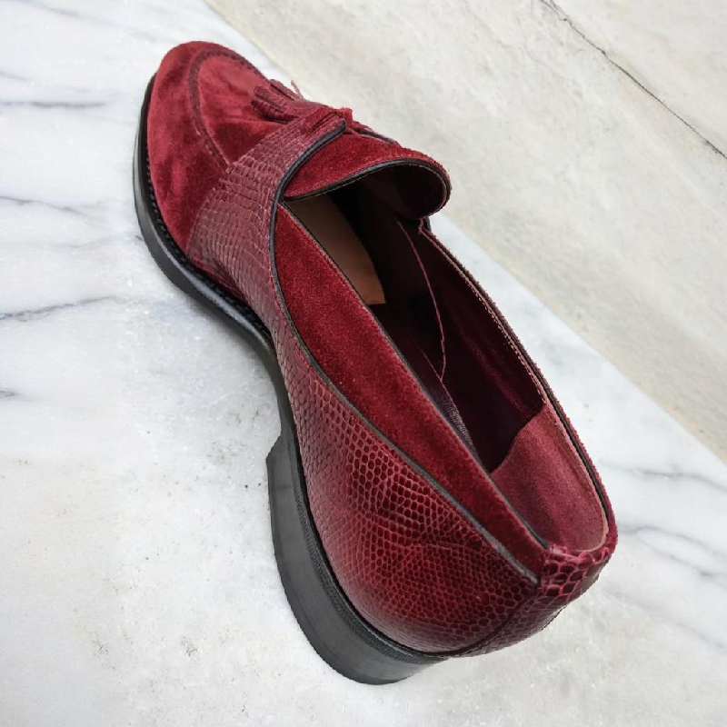 Handmade Luxury Suede Loafers