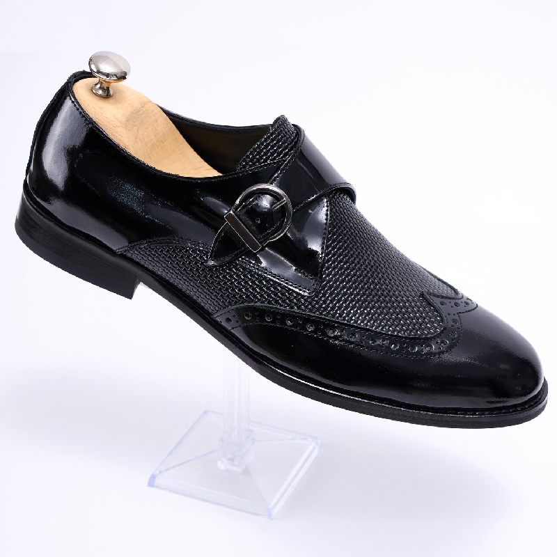 Men's Classic Carved Single Monks