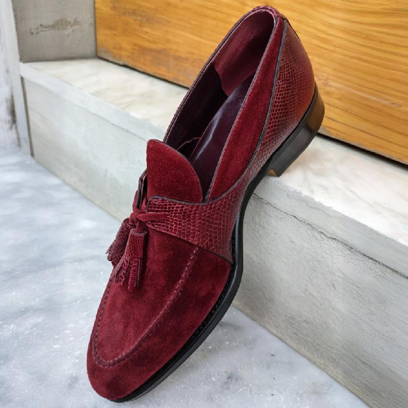 Handmade Luxury Suede Loafers