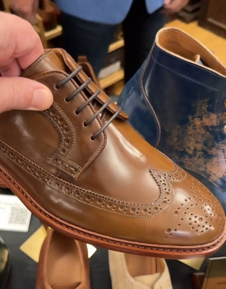 Vintage Carved Khaki Baroque