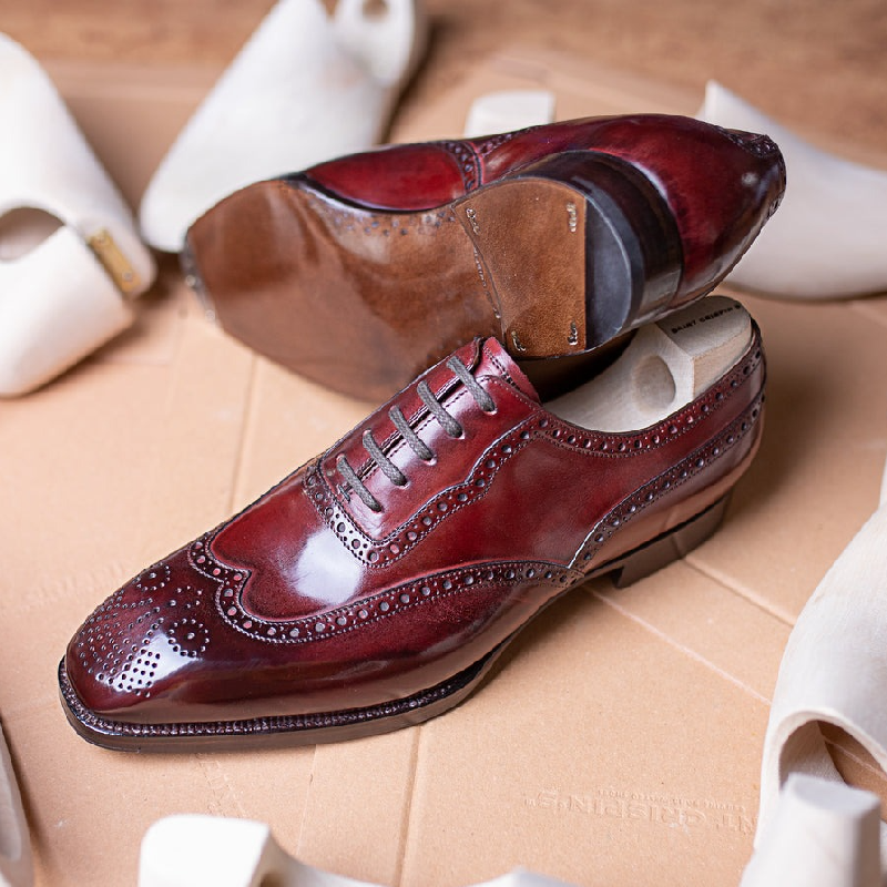 Long Wing Full Brogued Oxford