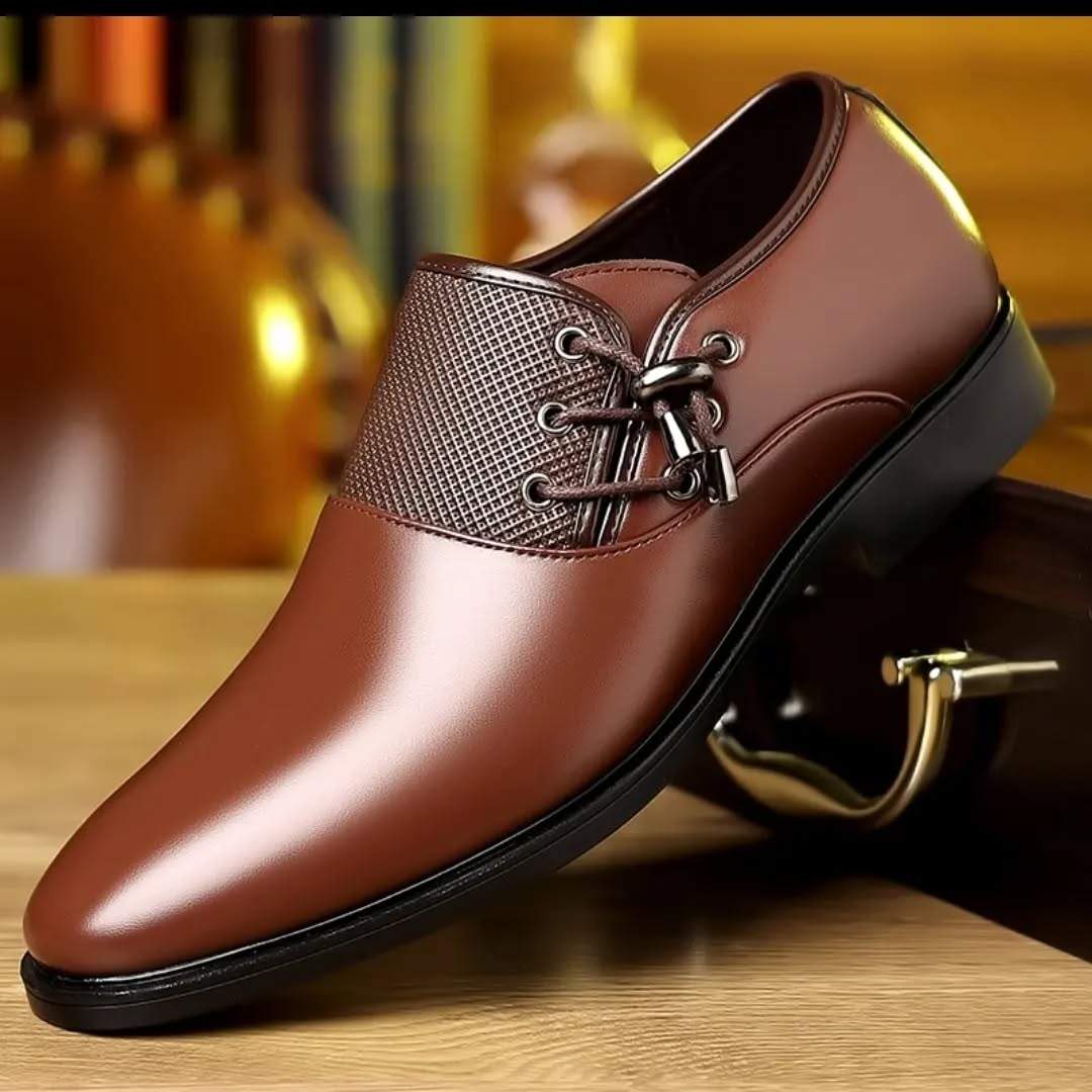 Men's English Style Leather Shoes