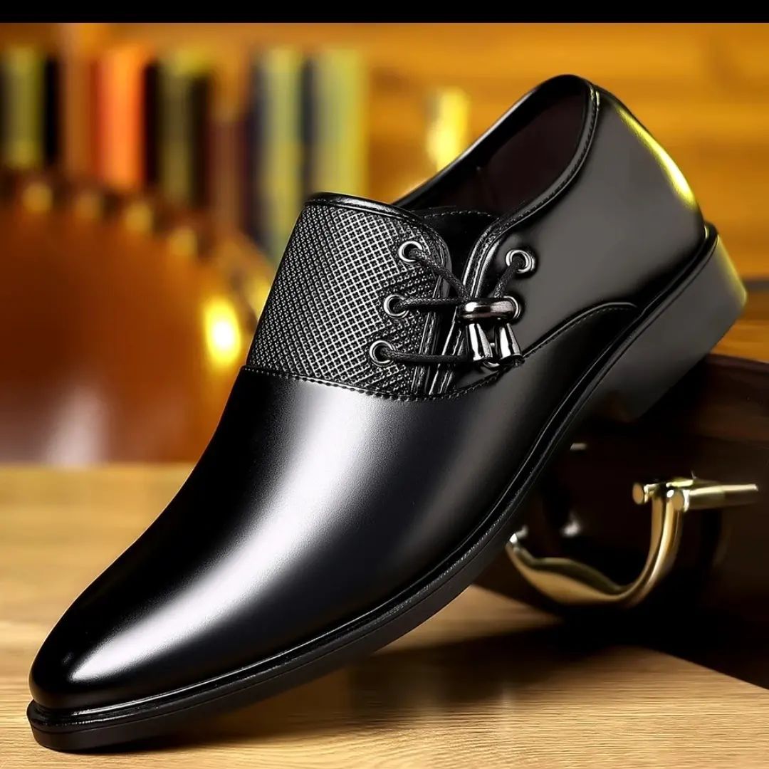 Men's English Style Leather Shoes