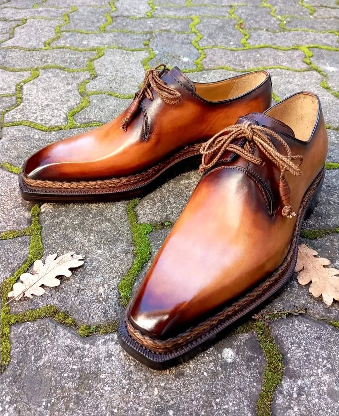 Goodyear Derby Leather Shoes