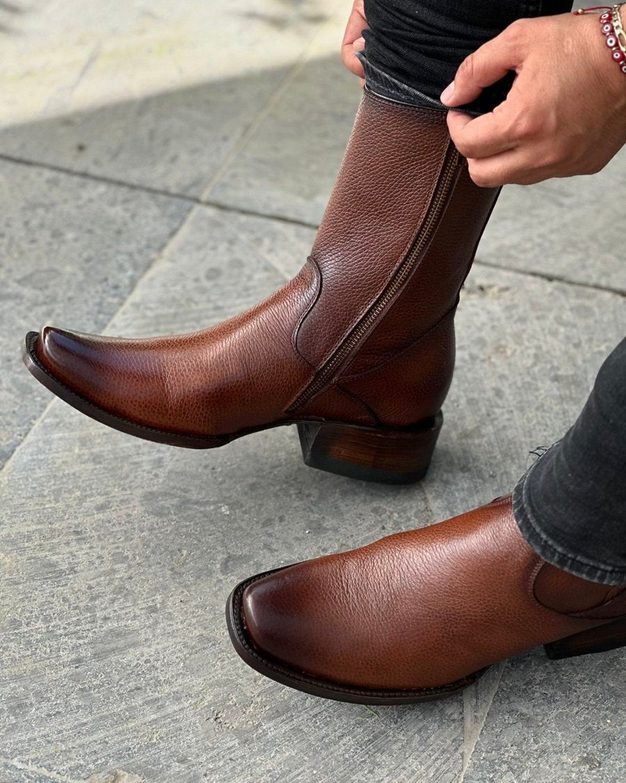 2024 Men's Handmade Cowhide Boots