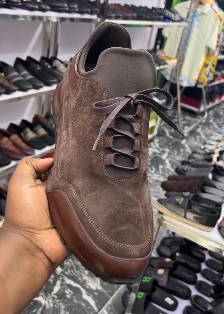 Suede Sport Outdoor Shoes