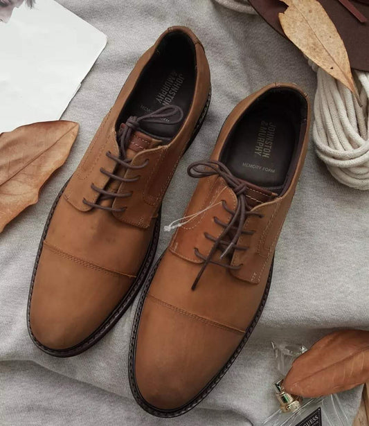 Classic Handmade Lace-up Oxfords