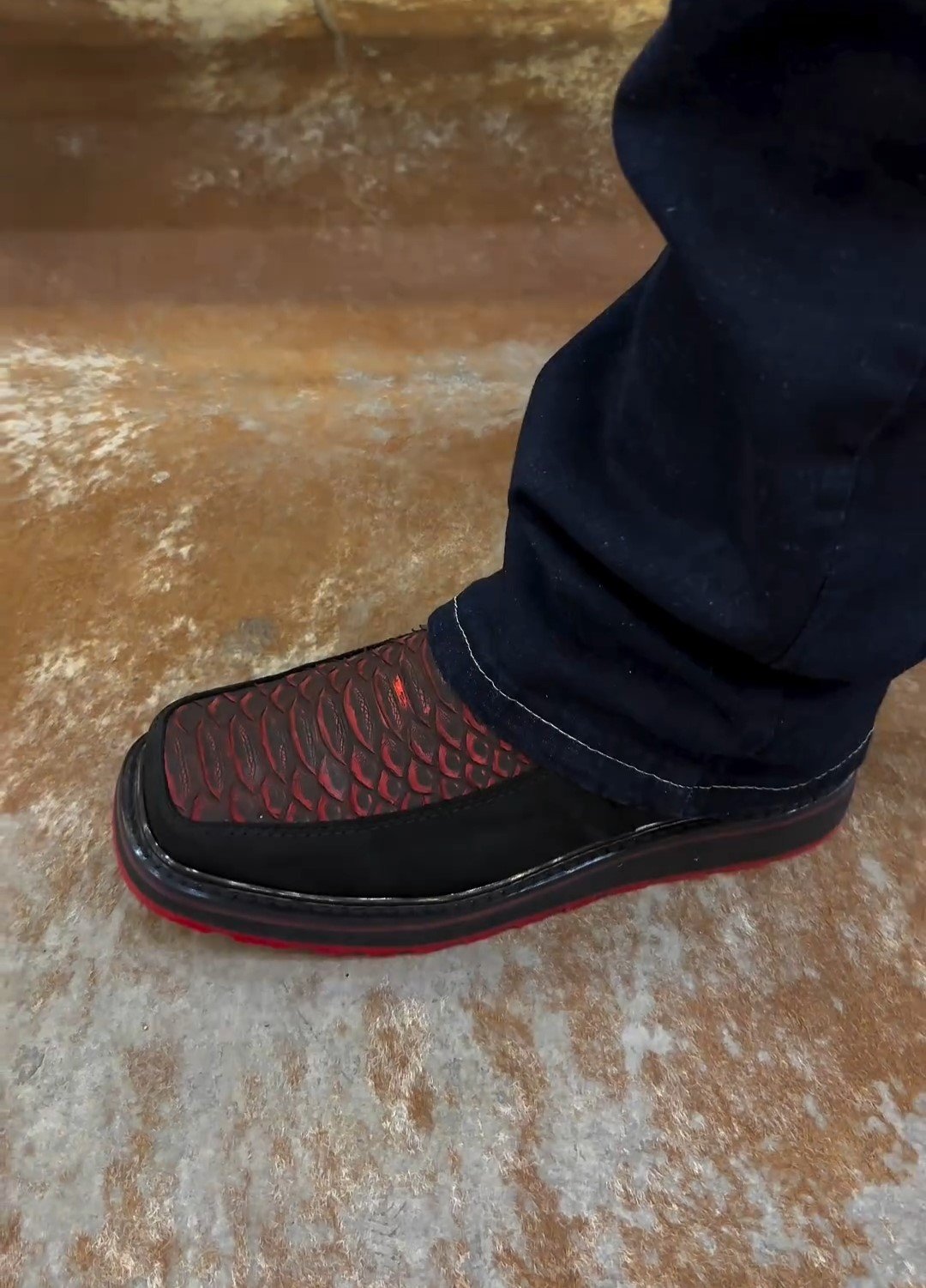 Crocodile Print Shoes