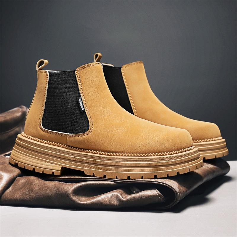 Men's Winter Vintage Chelsea Boots