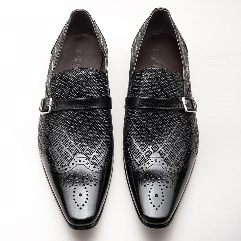 Men's Business Buckle Shoes