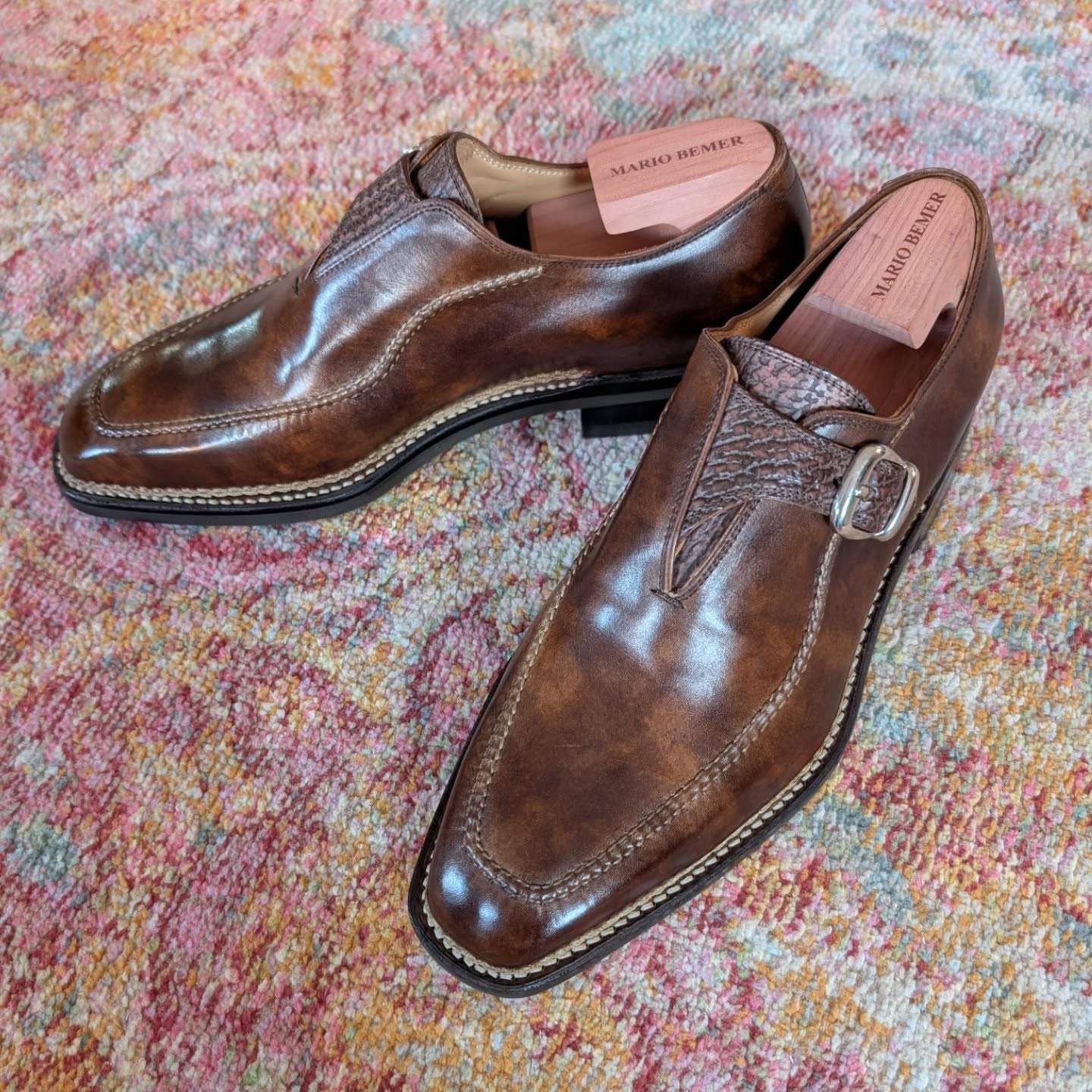 Classic Buckle Munk Shoes