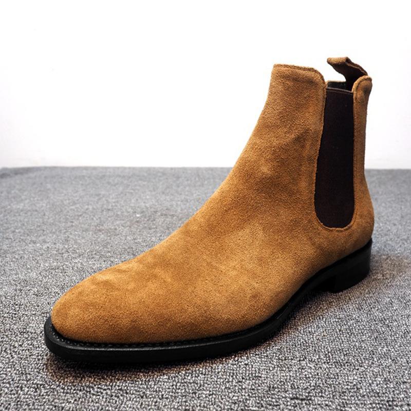 Men's Chelsea Suede Boots