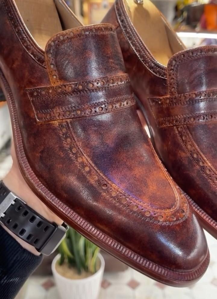 Hand Carved Oxfords