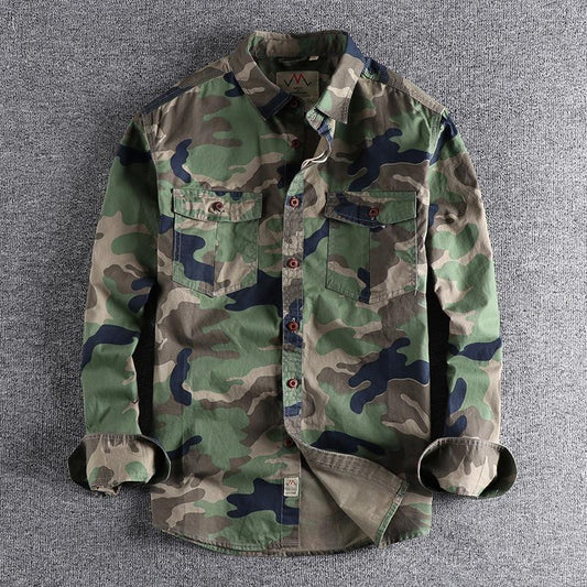 kings Cross camo Button Up Shirt