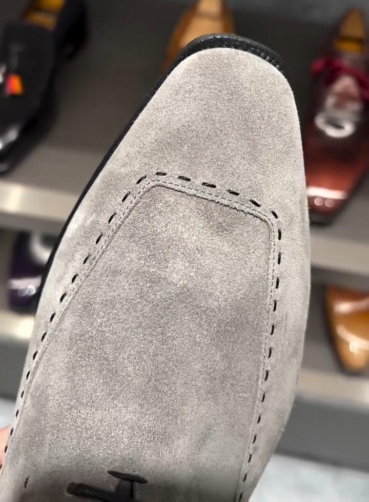 Gray Suede Shoes