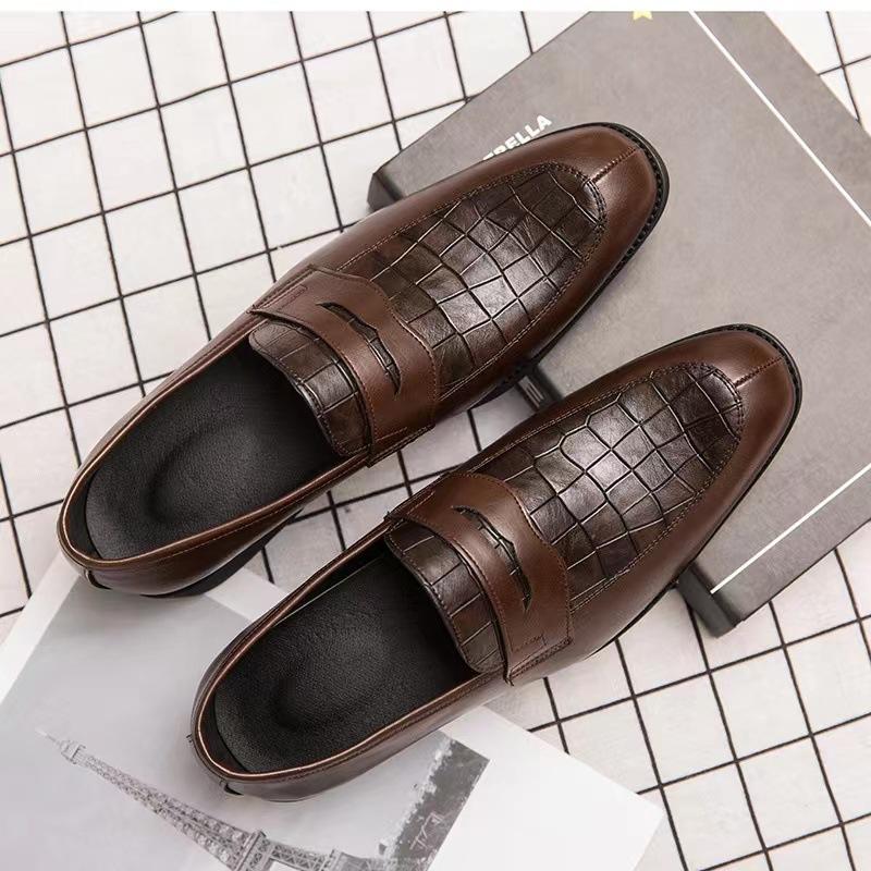 Men's British Casual Leather Loafers