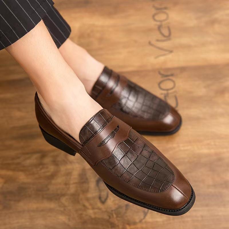 Men's British Casual Leather Loafers