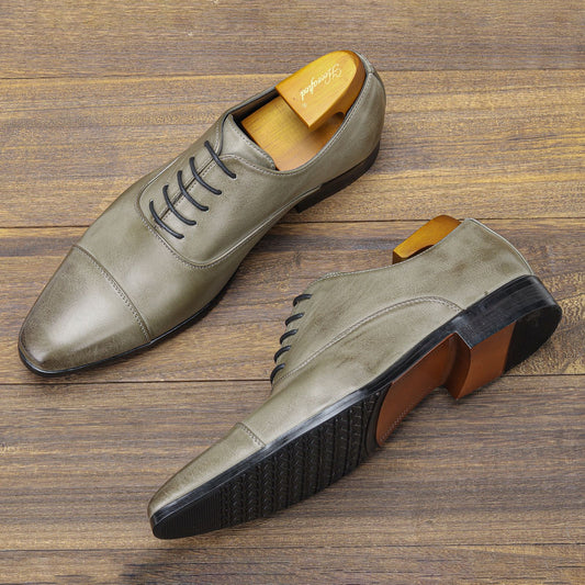 High-end Pointed-toe Vintage Oxford Shoes