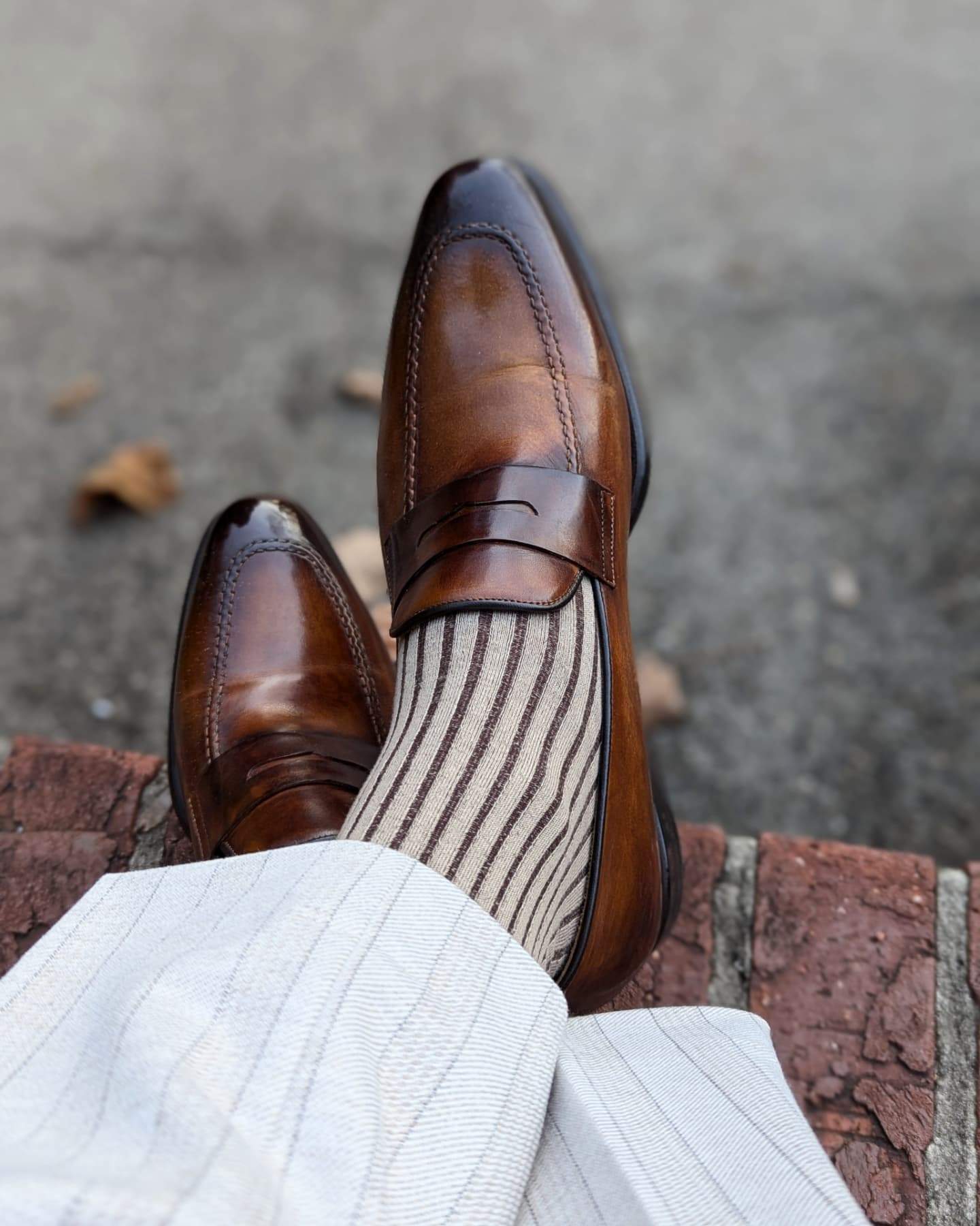 Men's Handmade Leather Loafers