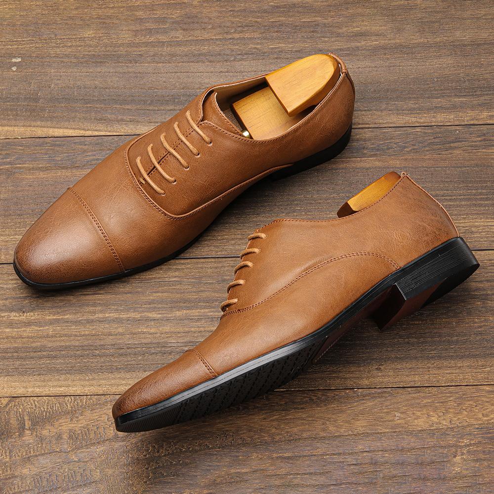 High-end Pointed-toe Vintage Oxford Shoes