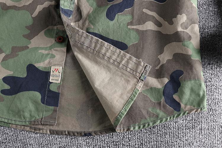 kings Cross camo Button Up Shirt