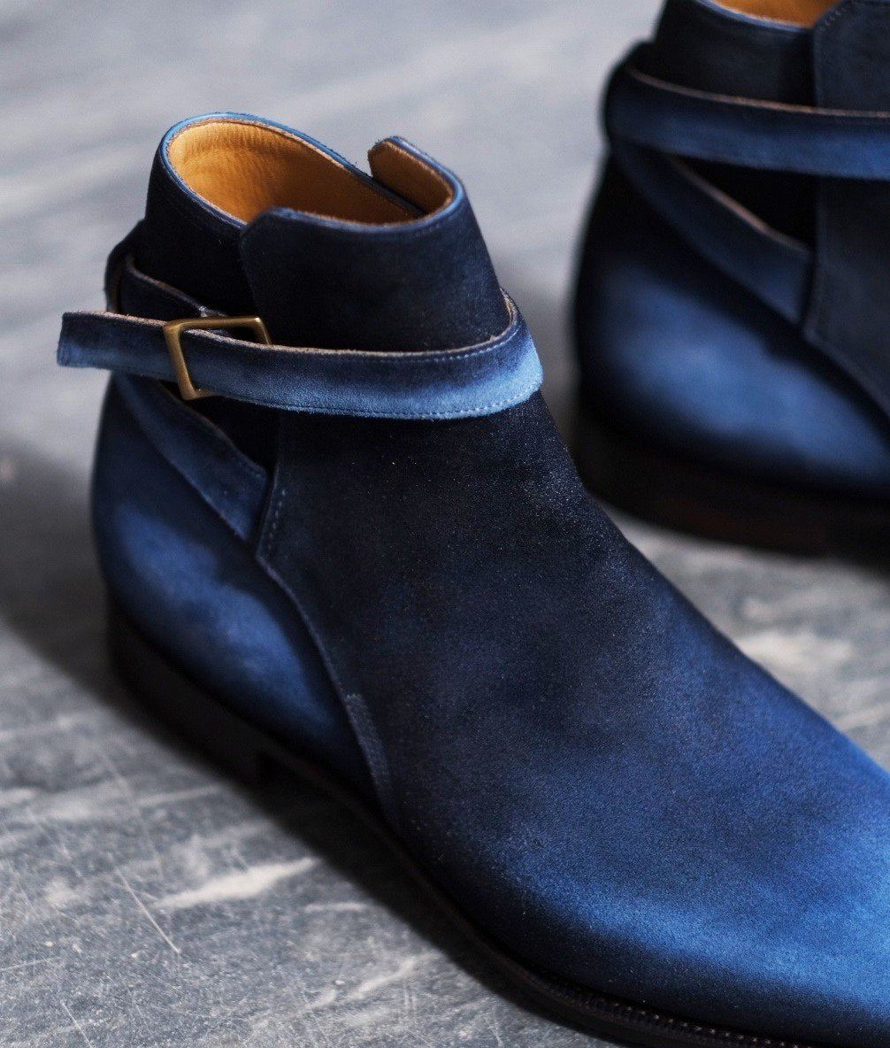 Suede Gradient Chelsea Boots