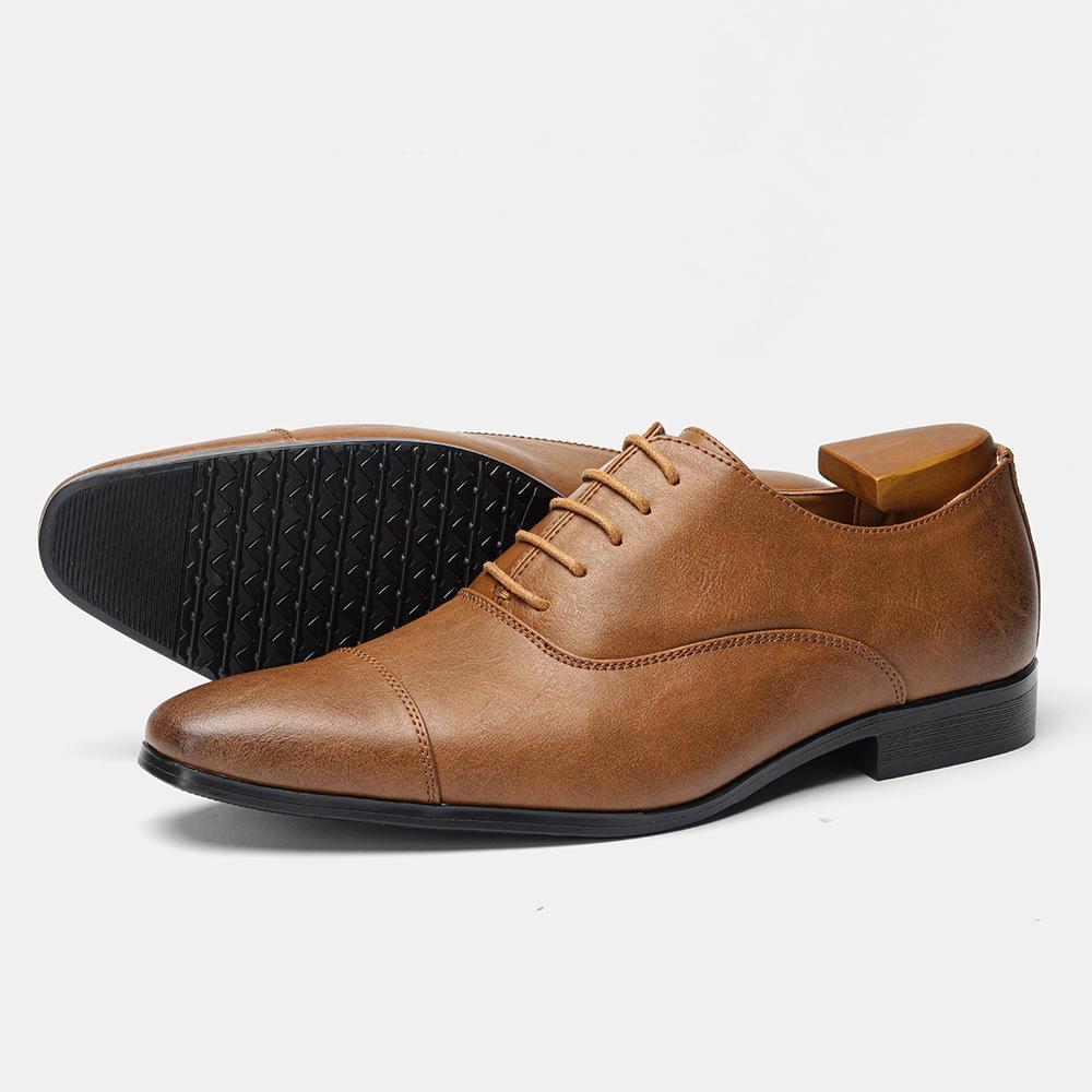 High-end Pointed-toe Vintage Oxford Shoes