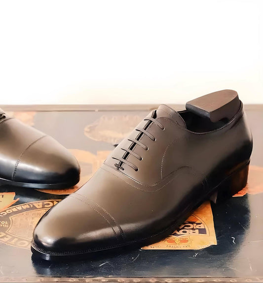 Lace-up Low-top Business Shoes